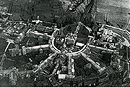 Aerial View of former Devon County Pauper Lunatic Asylum, Exminster 1970